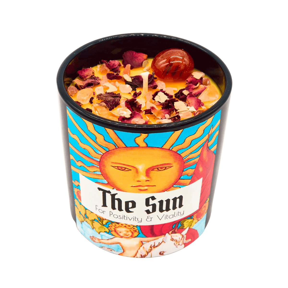 THE SUN TAROT CANDLE - Energy Wicks