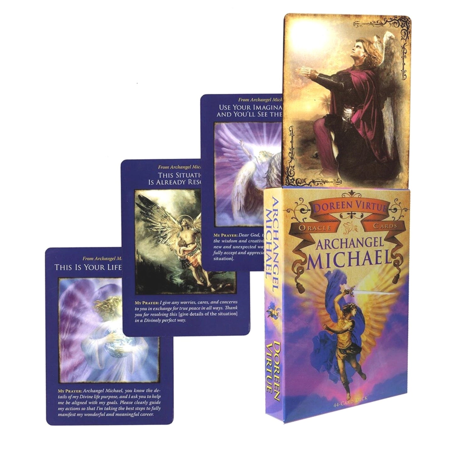Archangel Michael Oracle: 44 Oracle Card Deck & pdf guide - Doreen Virtue