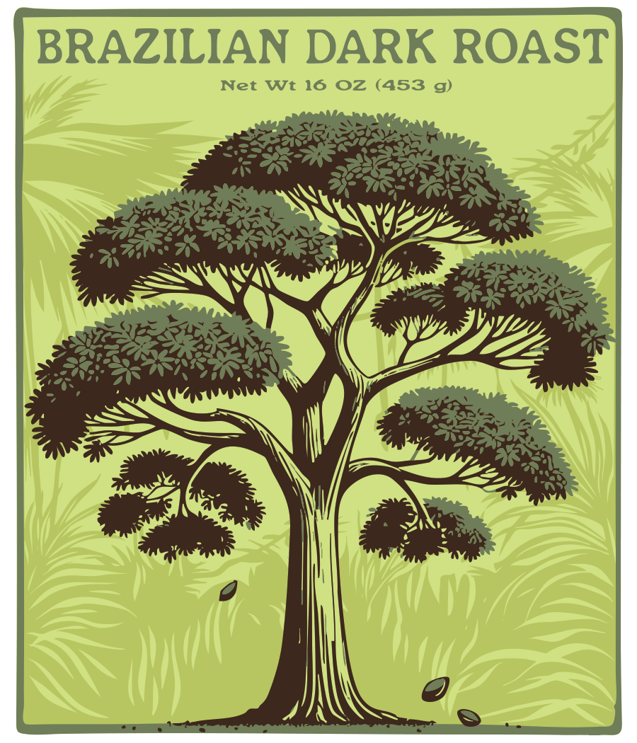 Brazilian Dark Roast 16oz