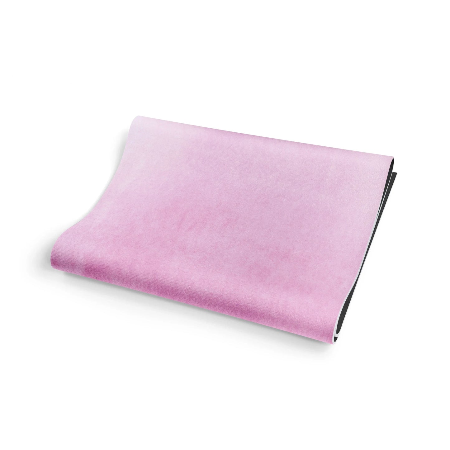 Pink fabric swatch on a white background