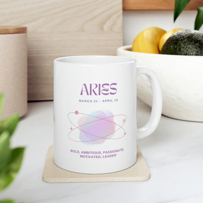 Aries Astrology Traits Mug by Onetify