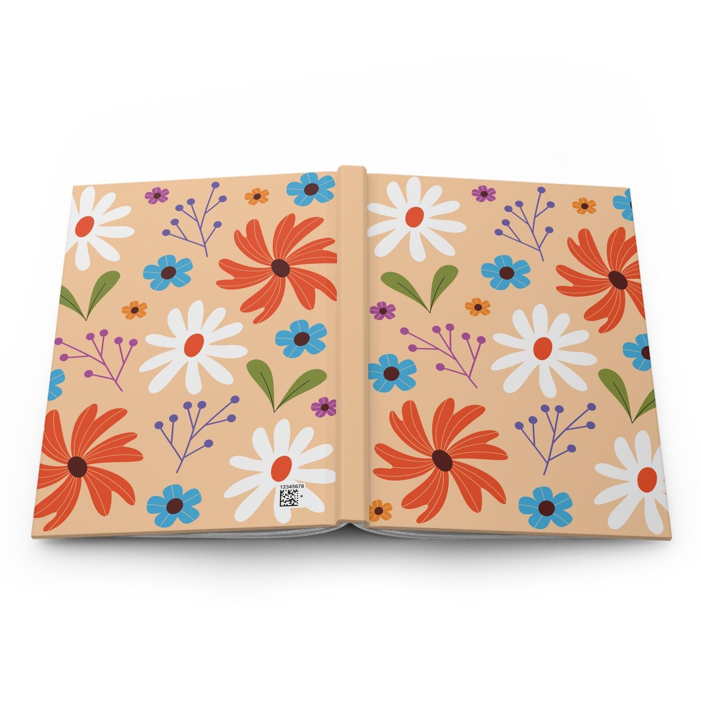 Hot House Flowers Hardcover Journal | Lined Pages by Montret