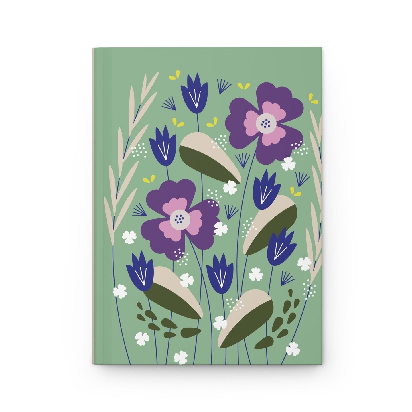 Spring Paper Flowers Journal | Lined Pages by Montret