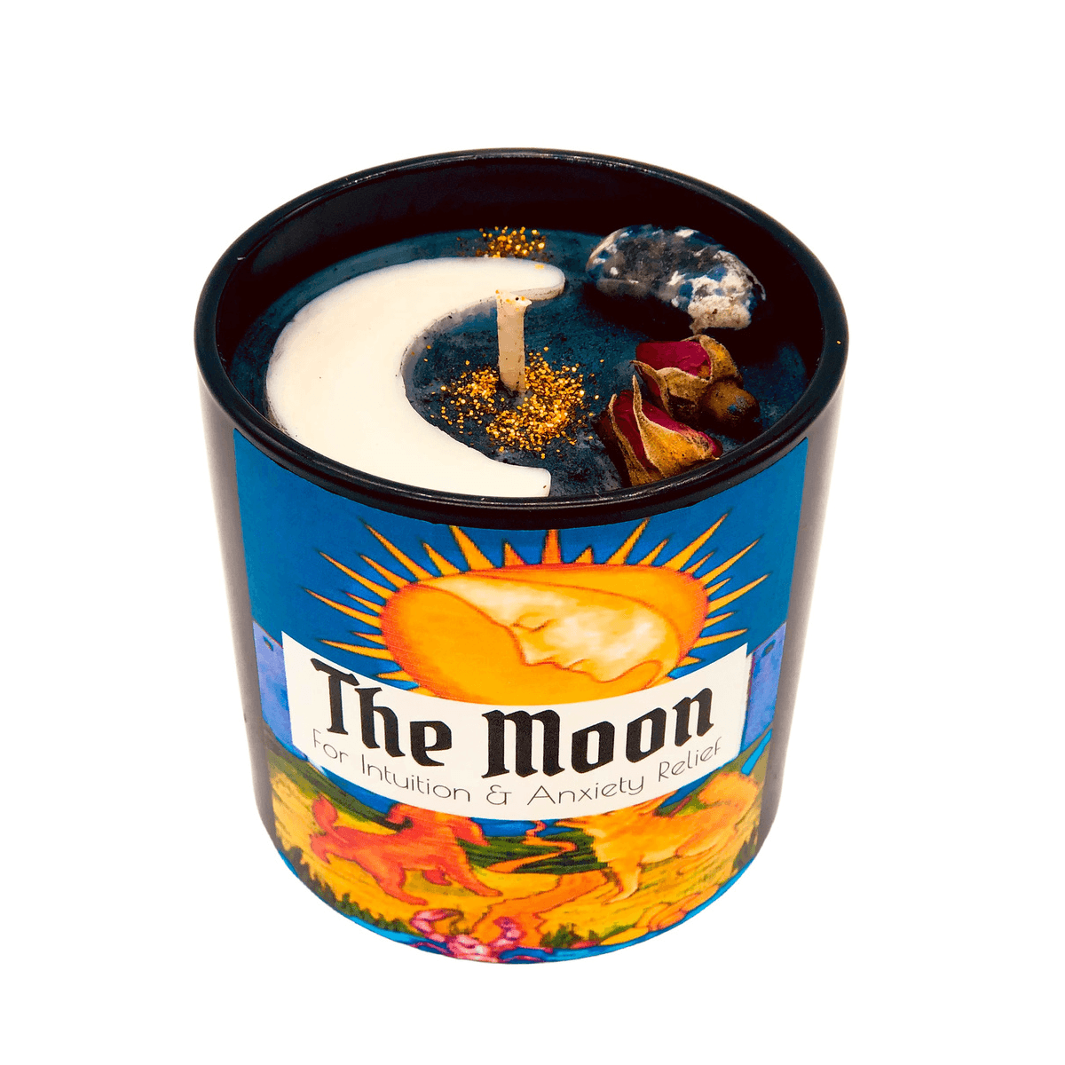 THE MOON TAROT CANDLE - Energy Wicks