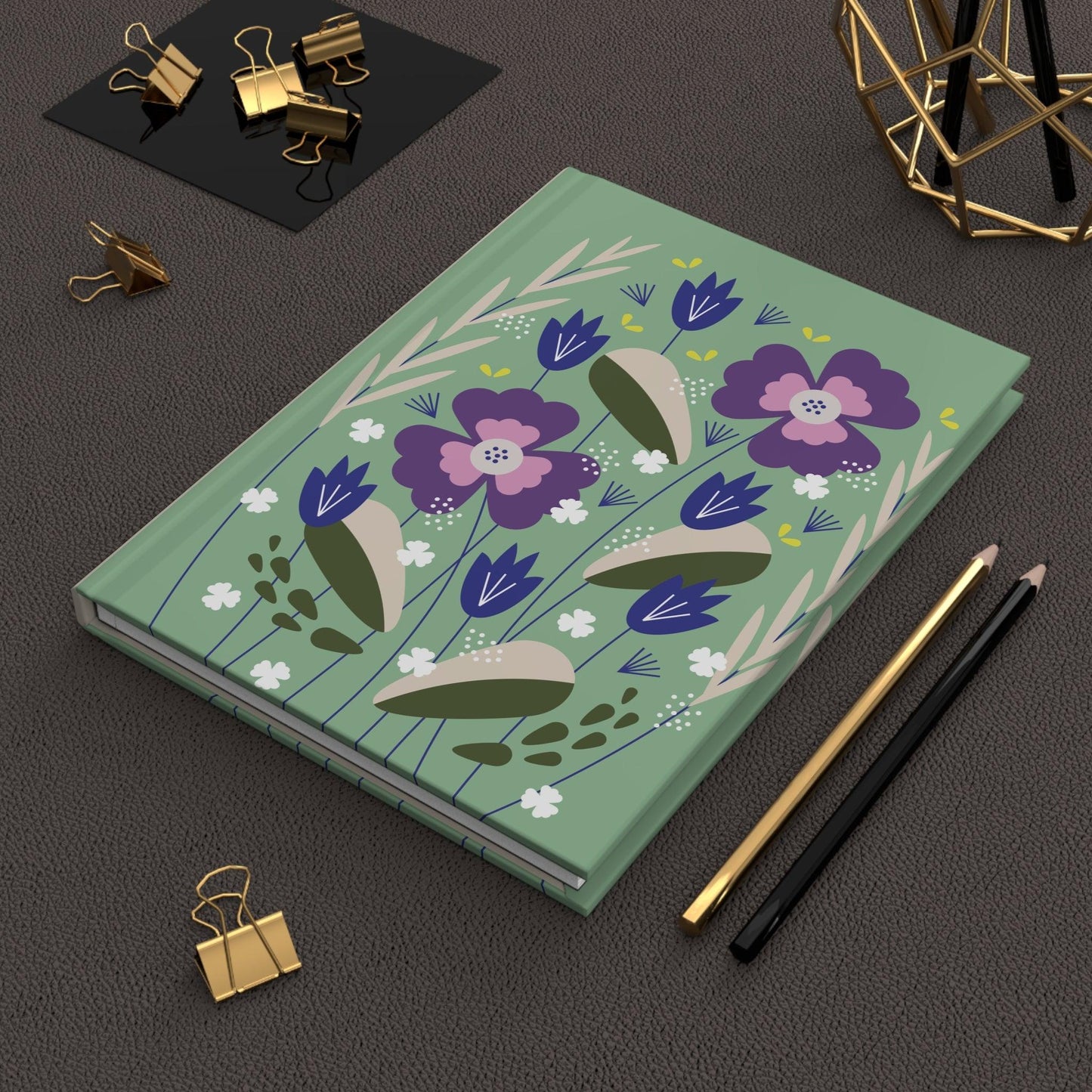 Spring Paper Flowers Journal | Lined Pages by Montret