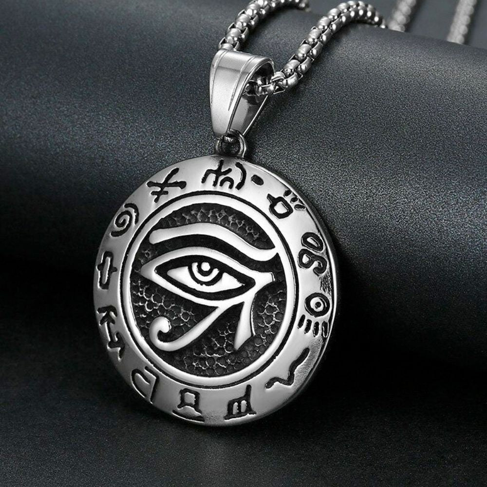 Eye of Horus Pendant Necklace by Onetify