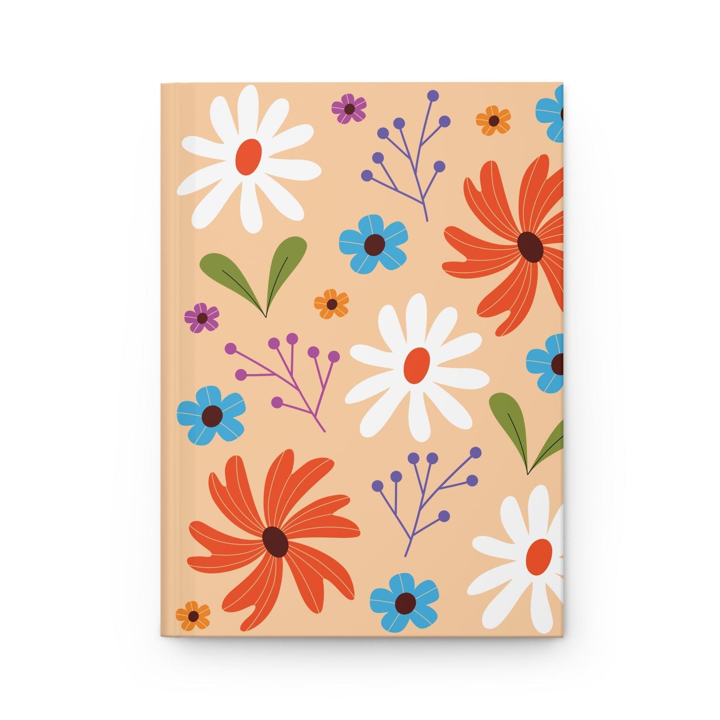 Hot House Flowers Hardcover Journal | Lined Pages by Montret