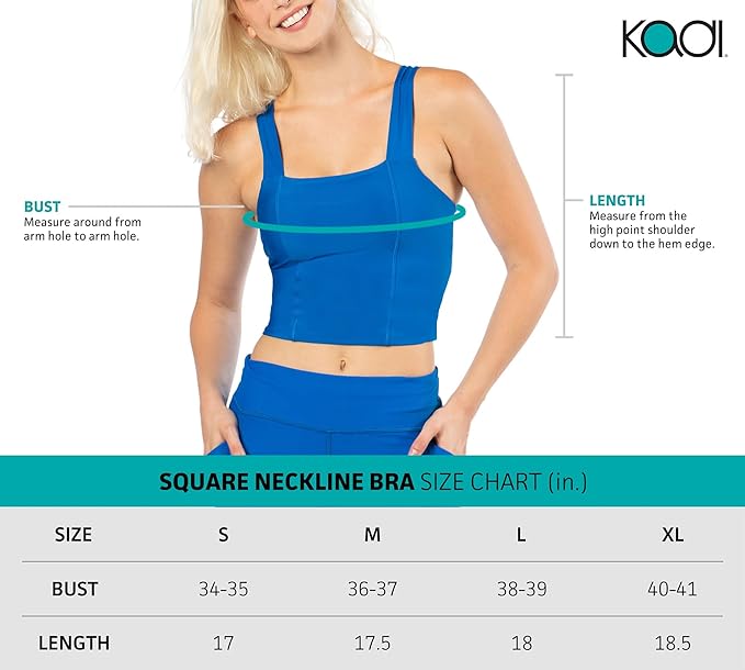 SQUARE NECKLINE BRA by Kadi