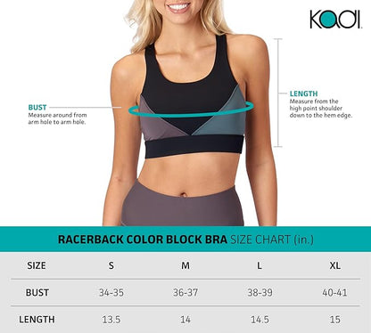 RACER BACK COLOR BACK BRA by Kadi