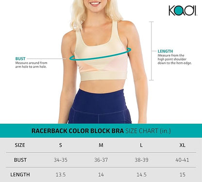RACER BACK COLOR BACK BRA by Kadi