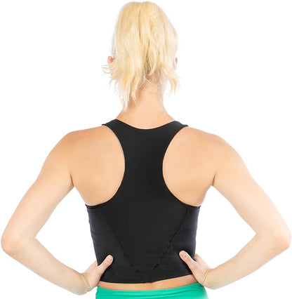V FRONT RACER BACK BRA by Kadi
