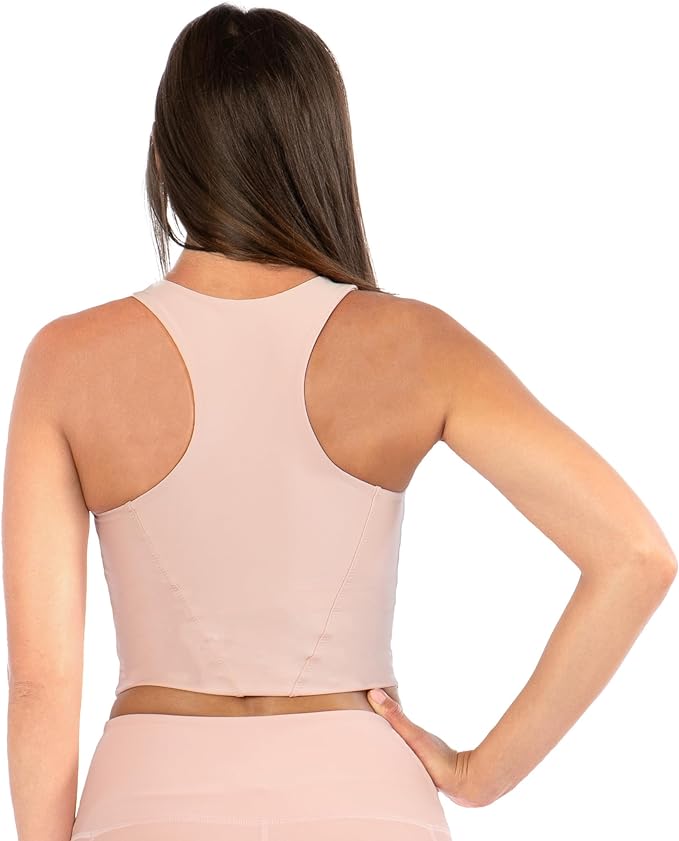 V FRONT RACER BACK BRA by Kadi