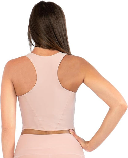 V FRONT RACER BACK BRA by Kadi