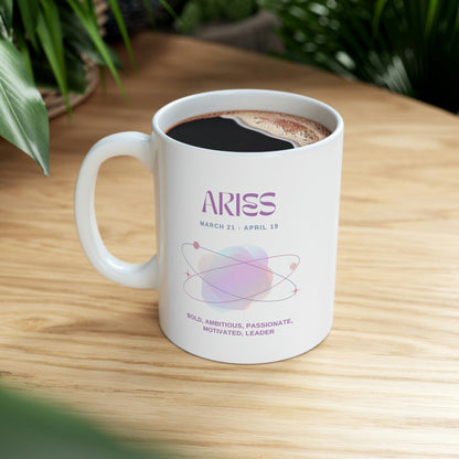Aries Astrology Traits Mug by Onetify