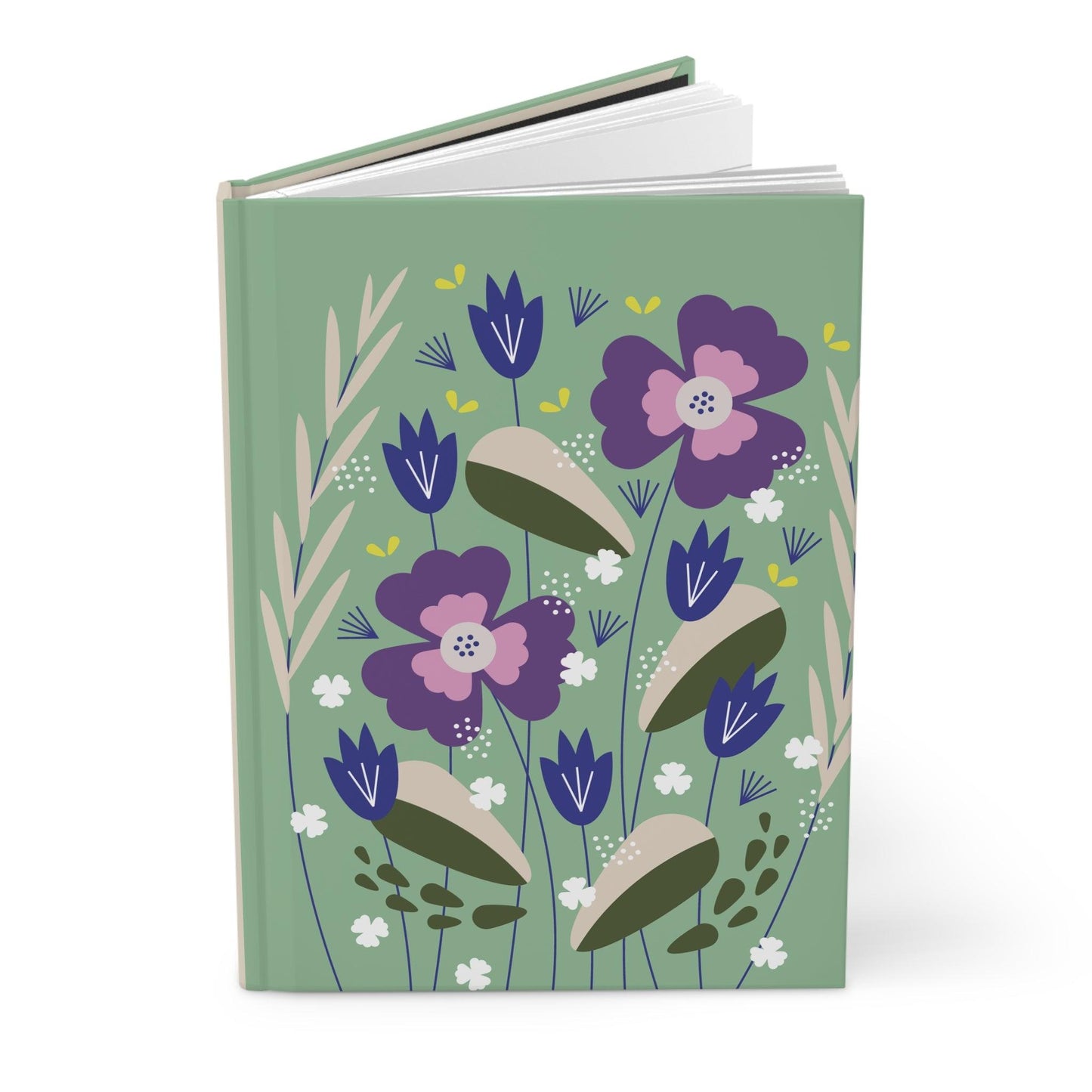 Spring Paper Flowers Journal | Lined Pages by Montret