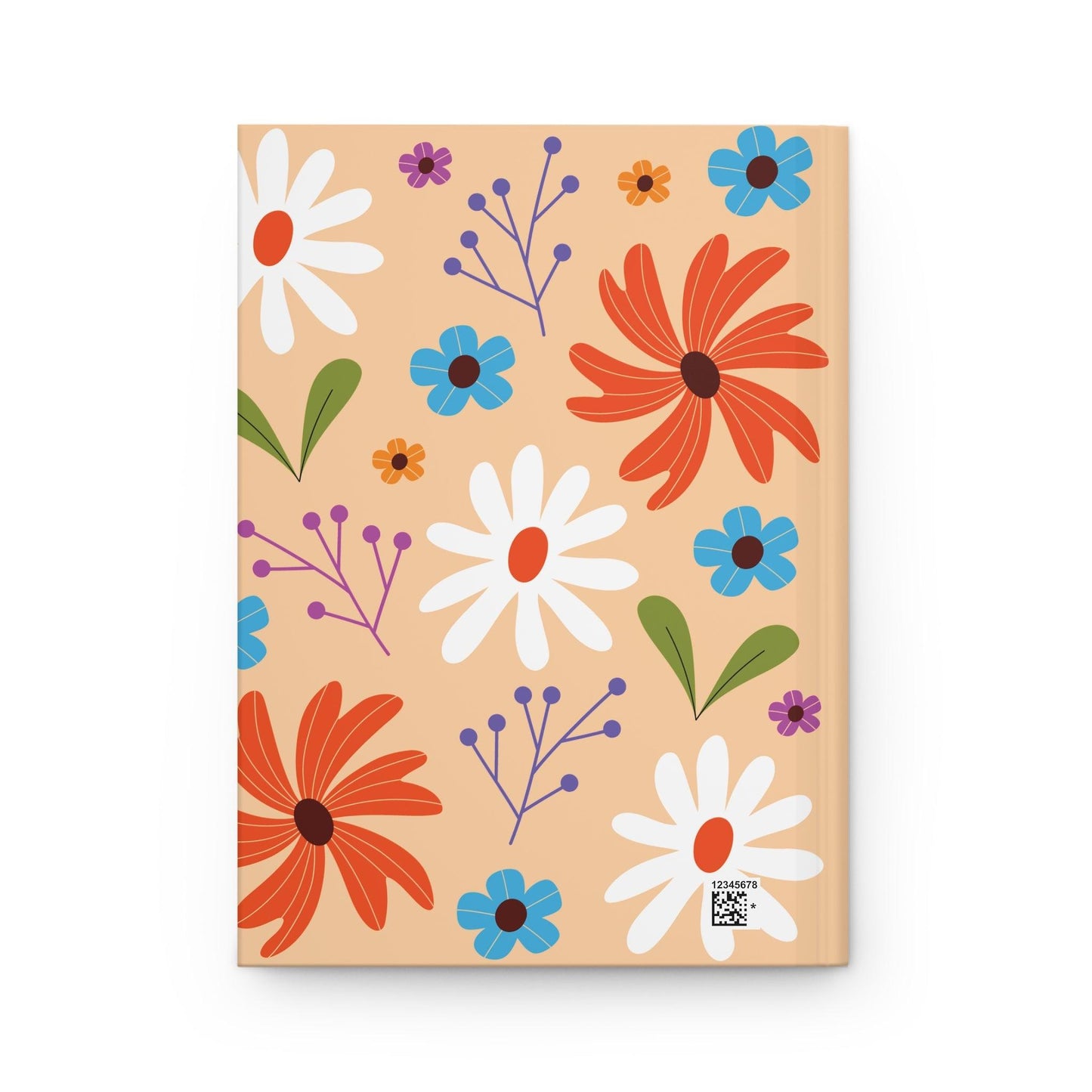 Hot House Flowers Hardcover Journal | Lined Pages by Montret