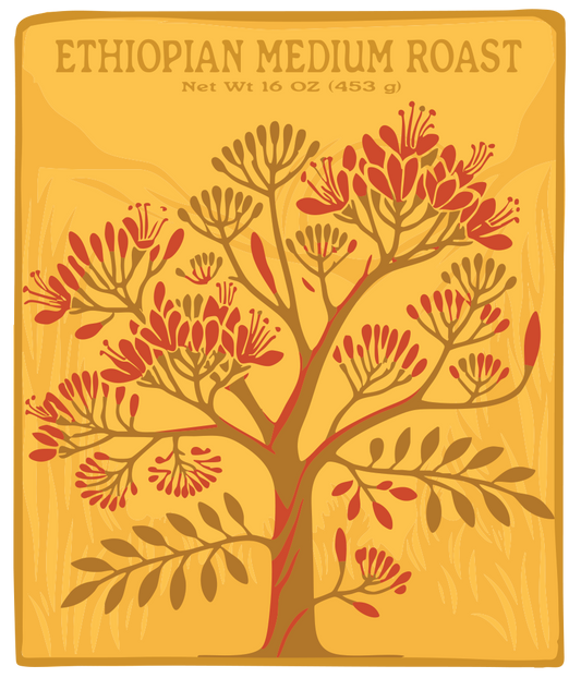 Ethiopian Medium Roast 16oz