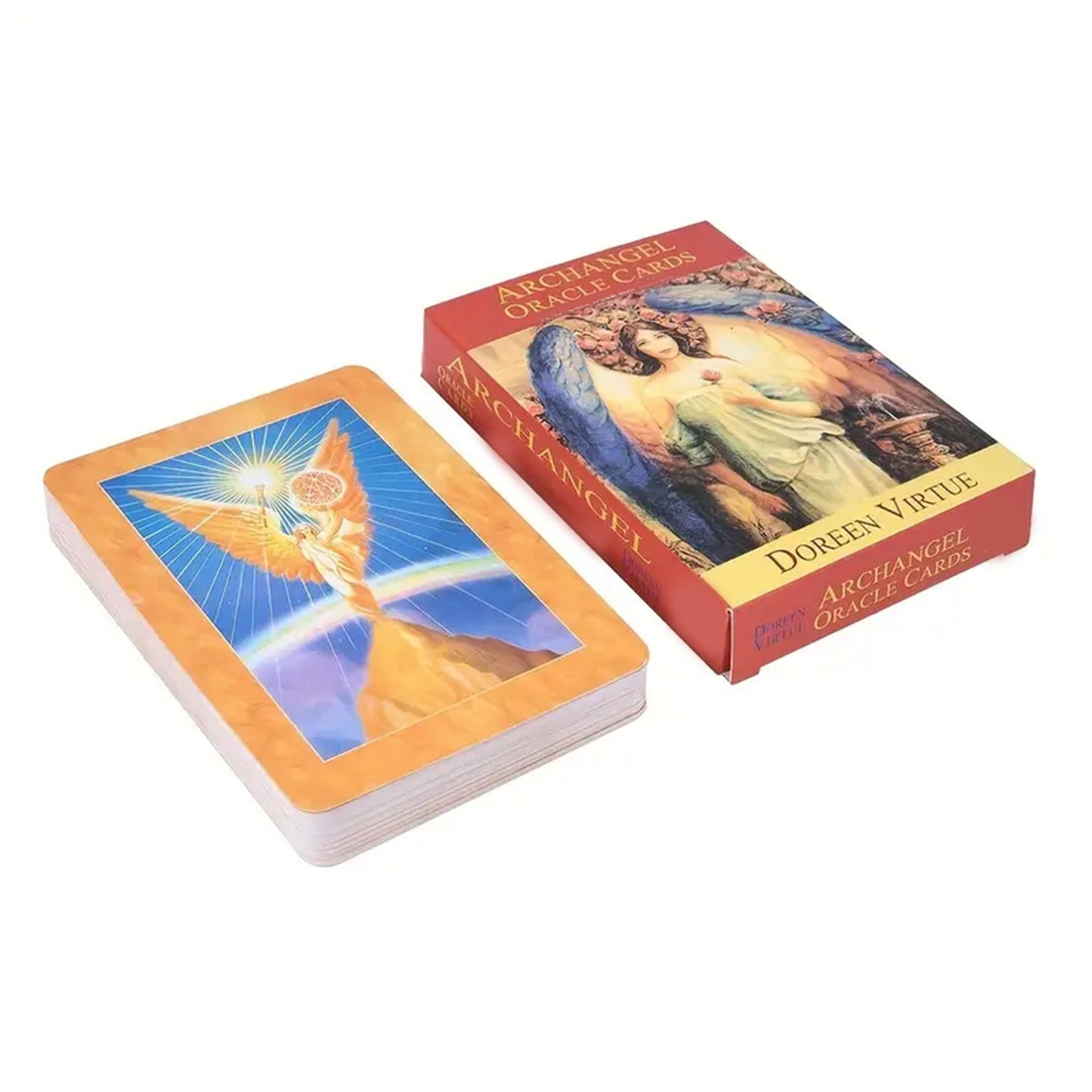 Archangel Oracle Card (small reprint version): 45 Oracle Cards & pdf guide, Doreen Virtue
