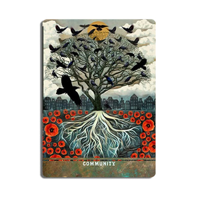 Urban Crow Oracle: 54 Oracle Cards & Guidebook