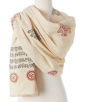 Ganesh Mantra Shawl by OMSutra