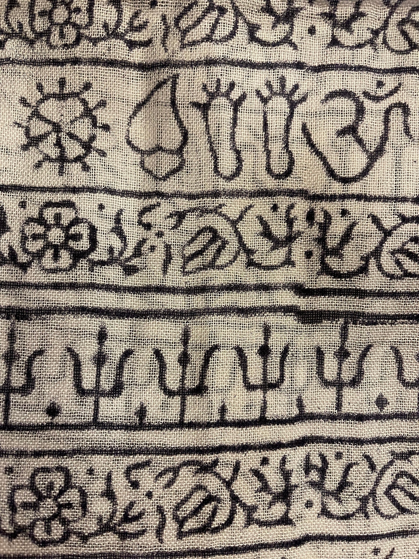 OM Ganesha Mantra Meditation Prayer Shawl by OMSutra