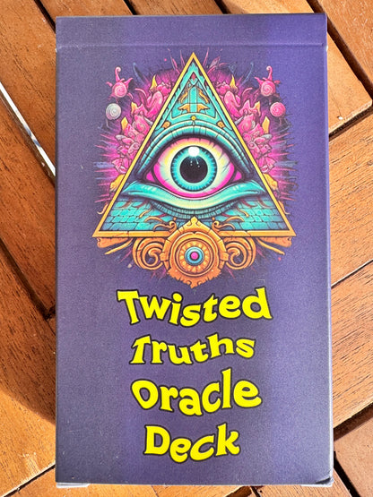 Savage Suits & Twisted Truths Cartomancy Deck Duo for Truth Seekers