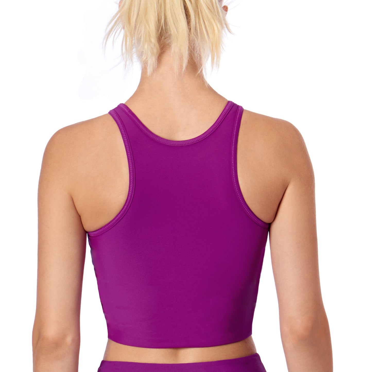 CONTRAST ZIGZAG BRA by Kadi