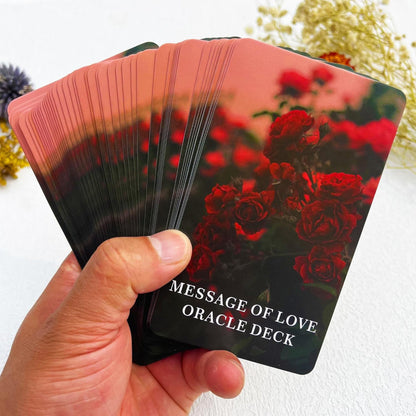 Message of Love Oracle Deck: 54 Oracle Cards for twin flame reading, love reading, relationship reading by WILDKARTZ