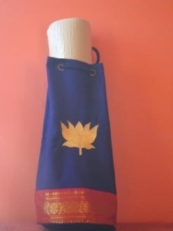 Kids yoga mat with Lotus embroidery