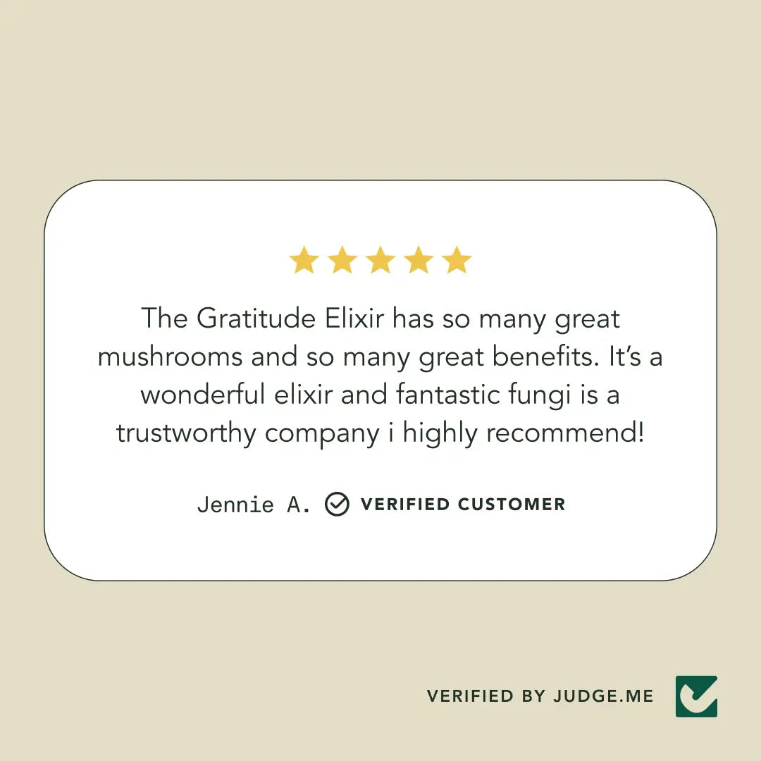 Gratitude Elixir by Fantastic Fungi