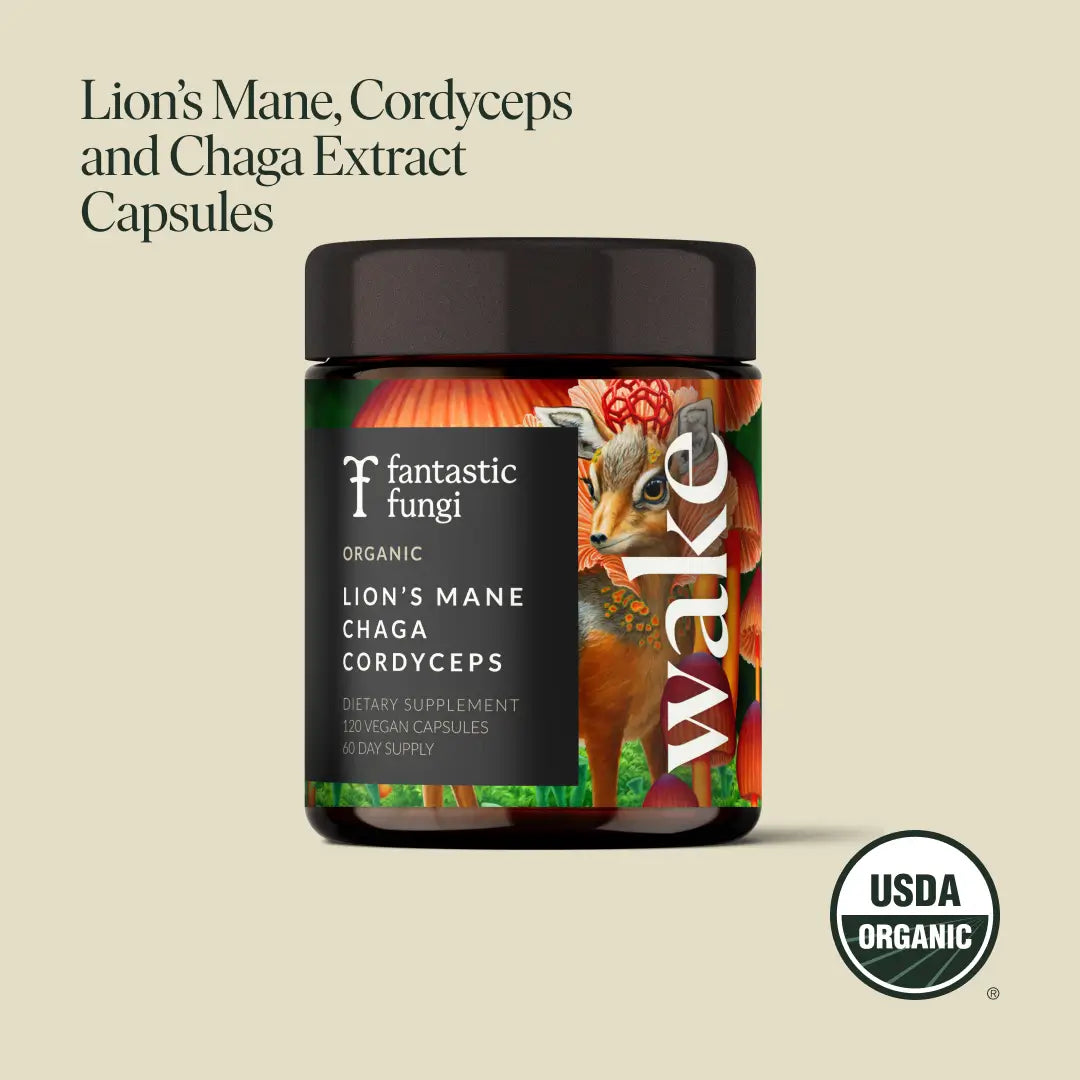 Wake Capsules by Fantastic Fungi