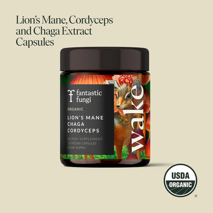 Wake Capsules by Fantastic Fungi