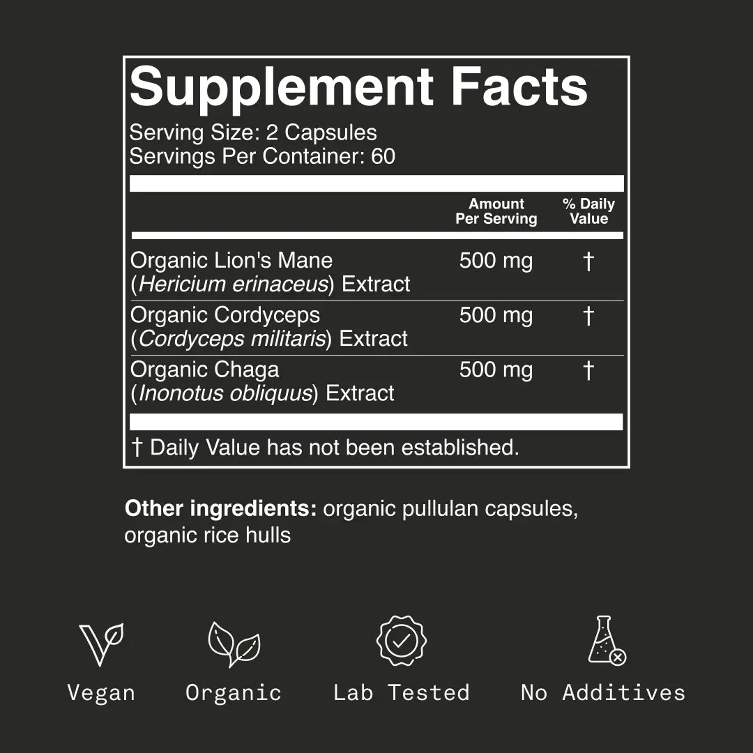 Wake Capsules by Fantastic Fungi