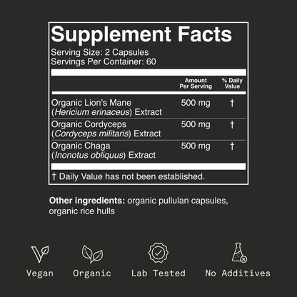 Wake Capsules by Fantastic Fungi