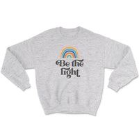 Be The Light Sweatshirt by Friday Night Waffles