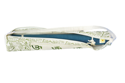 Handwoven cotton Floor Yoga Meditation Prayer Rug by OMSutra