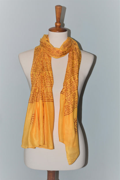 OM Ganesha Mantra Meditation Prayer Shawl by OMSutra