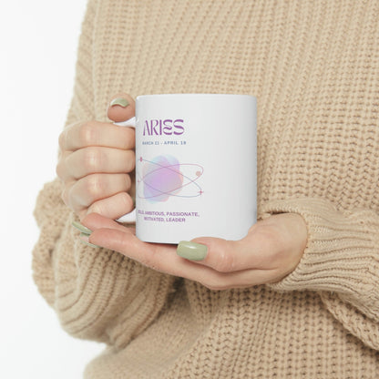 Aries Astrology Traits Mug by Onetify