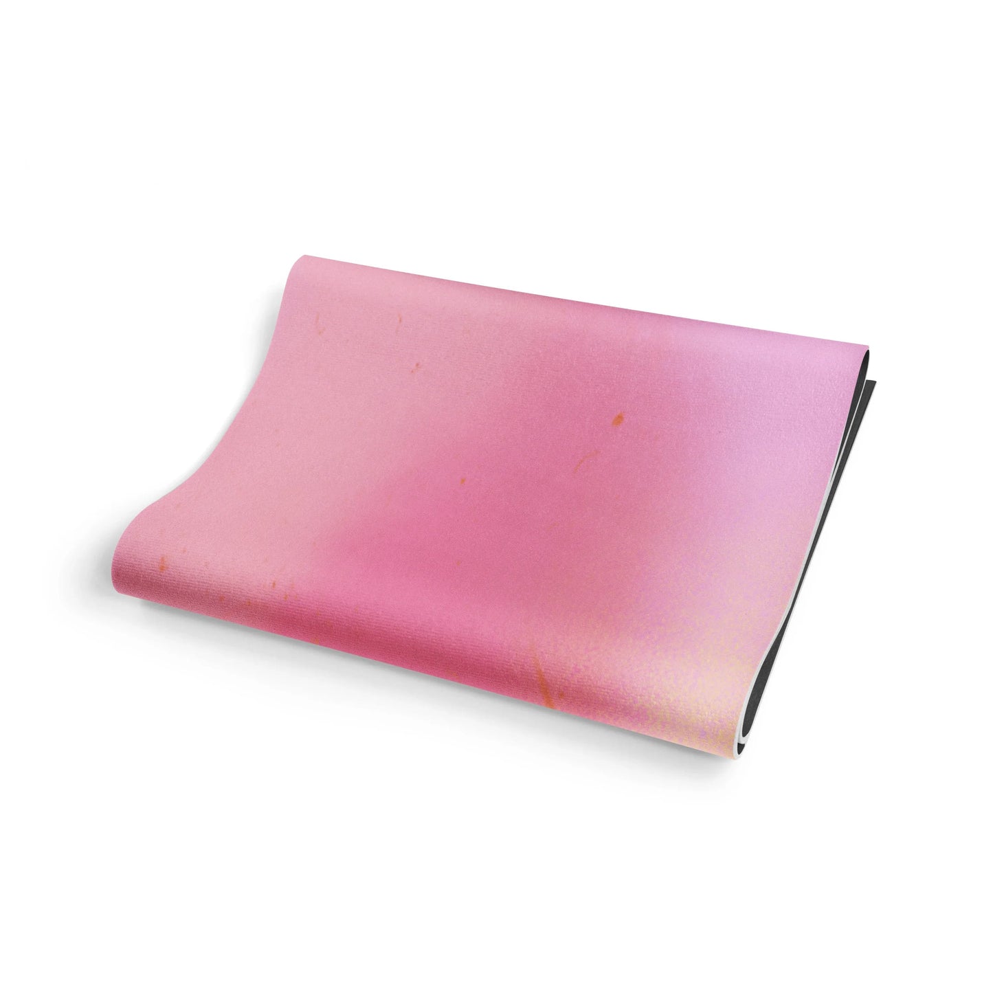 Pink fabric swatch on a white background