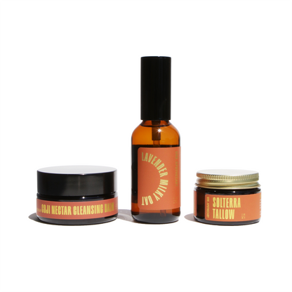 Daily Vitality Trio with Goji Nectar Cleansing Balm - Normal/Mature Skin