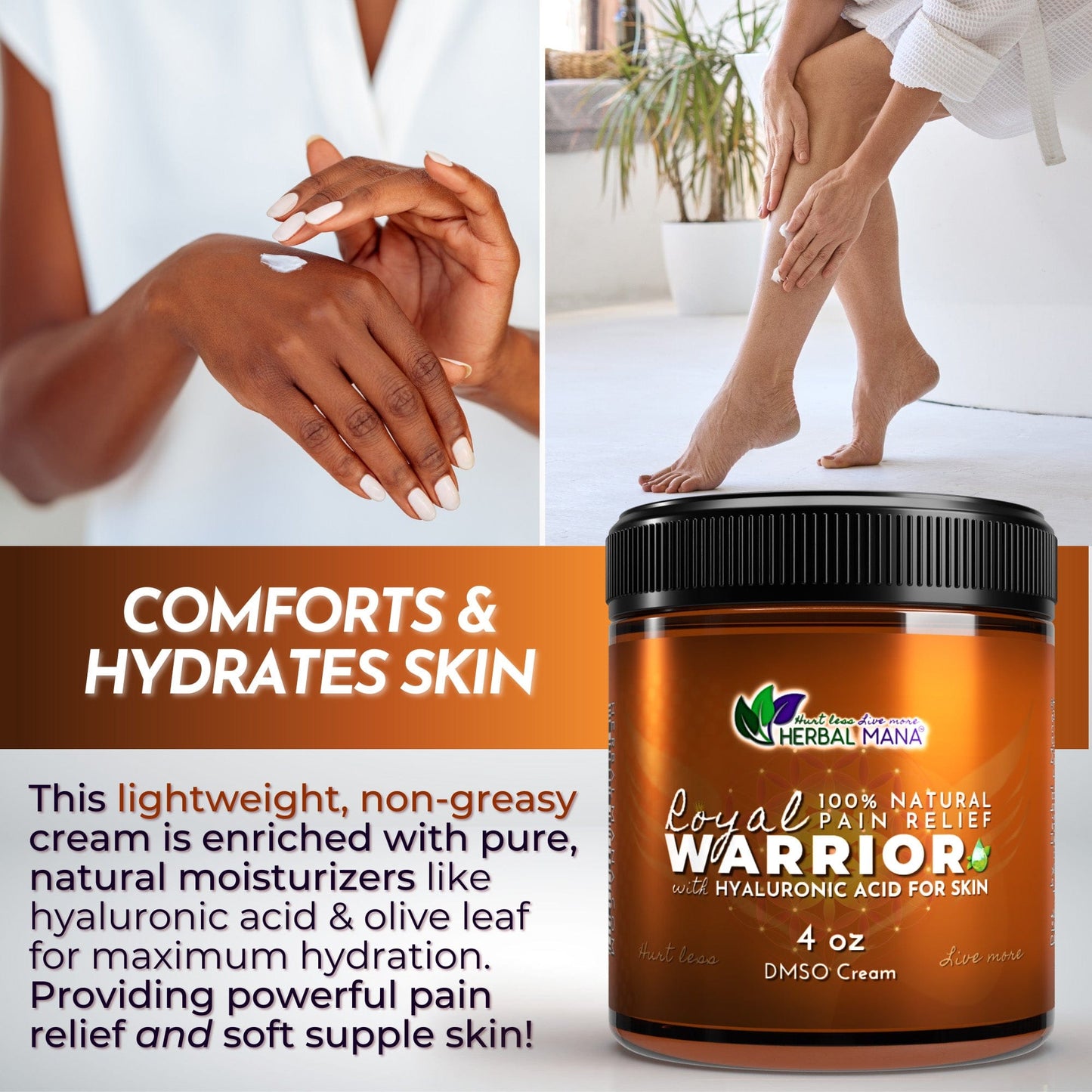 Frankincense DMSO Cream for Joint Pain | Royal Warrior
