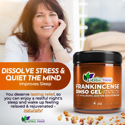 Frankincense DMSO Gel with Hyaluronic Acid