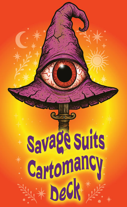 Savage Suits Cartomancy Deck Cards for Truth Seekers