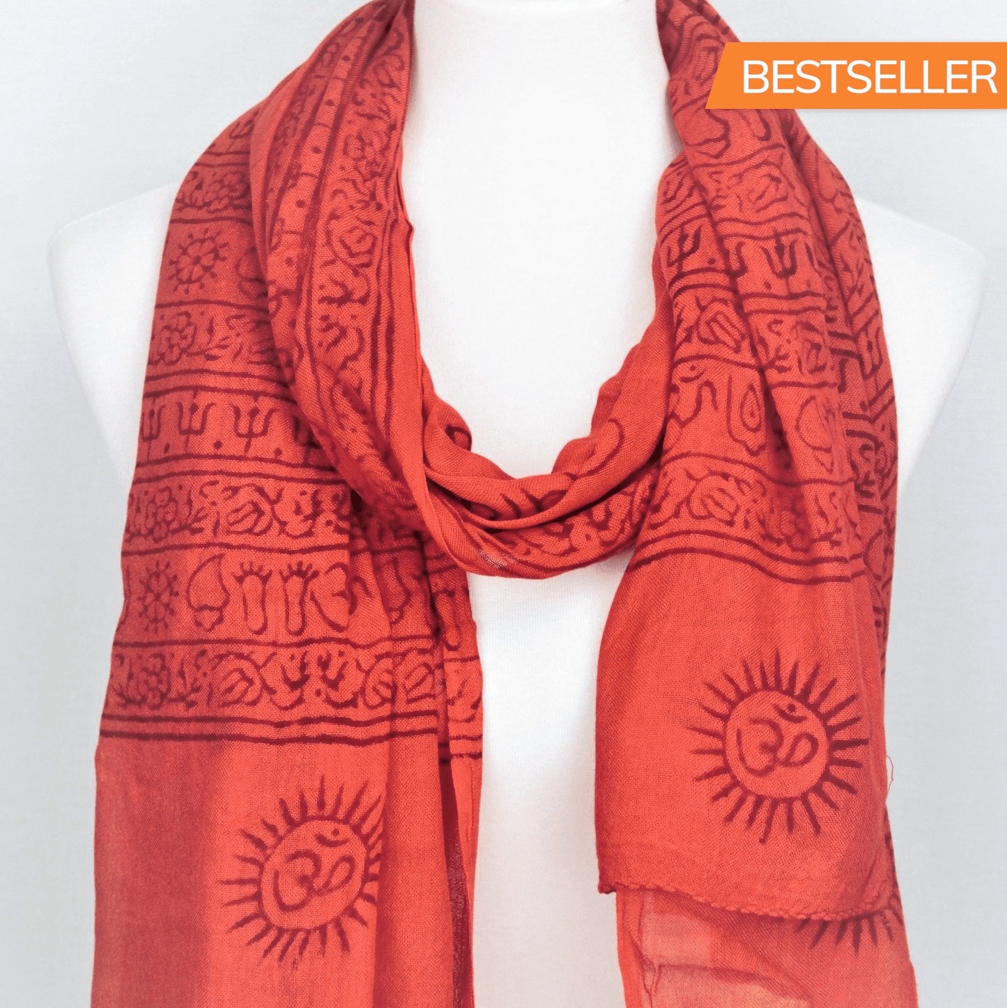 OM Ganesha Mantra Meditation Prayer Shawl by OMSutra