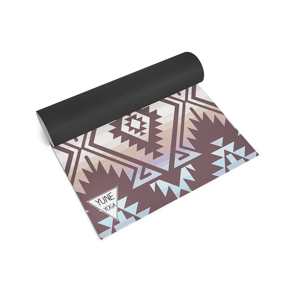 Yoga Mat | 6mm Thick | Purple | Non-Slip | Eco Friendly | Yune Yoga | Jerome Ghost - Yune Yoga