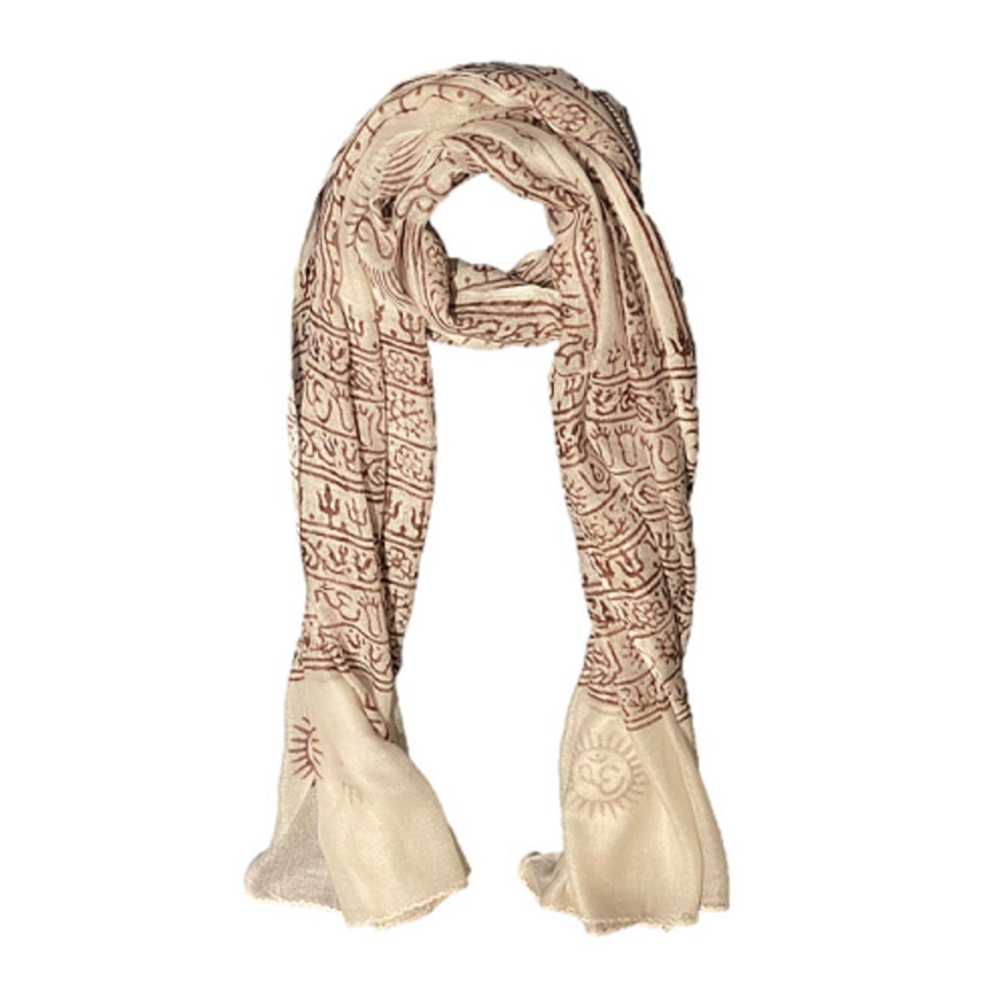 OM Ganesha Mantra Meditation Prayer Shawl by OMSutra