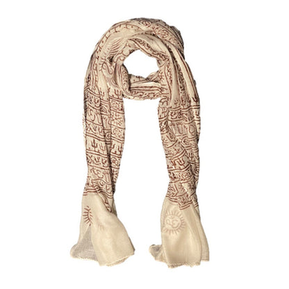 OM Ganesha Mantra Meditation Prayer Shawl by OMSutra