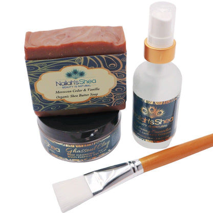 Moroccan Ghassoul Set - Cleanse and Condition