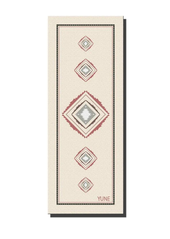 Yoga Mat | 6mm Thick | Beige| Non-Slip | Eco Friendly | Yune Yoga | Simone - Yune Yoga