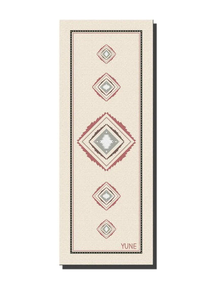 Yoga Mat | 6mm Thick | Beige| Non-Slip | Eco Friendly | Yune Yoga | Simone - Yune Yoga